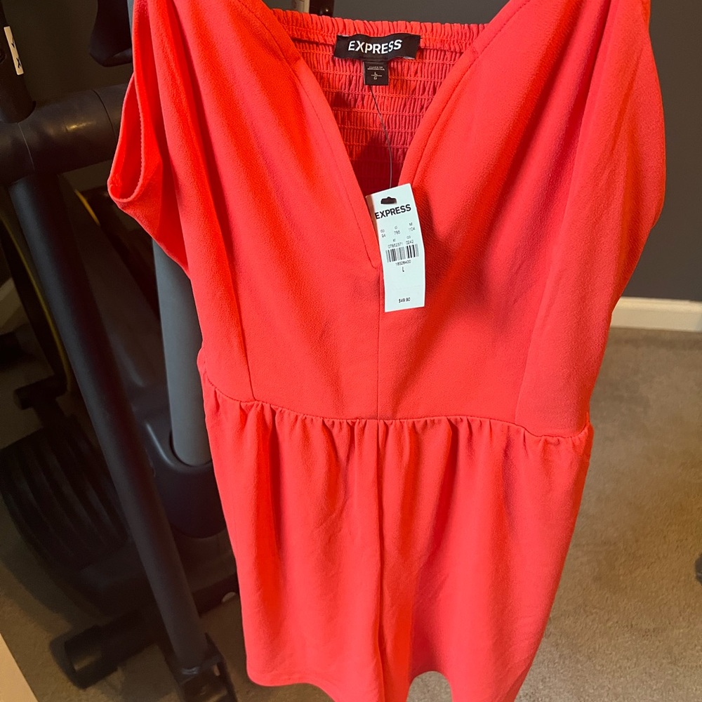 Coral Express Romper size Large nwt